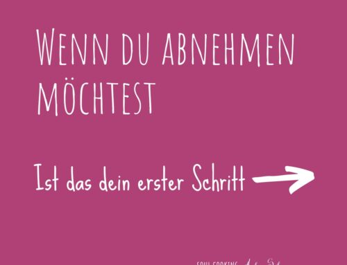 Wenn du abnehmen möchtest..