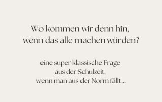 Wo kommen wir denn da hin? Soulcooking