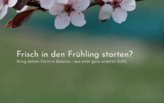 darmsanierung frühling darm gesundheit