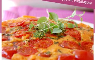 polentapizza mit kohlrabisuppe