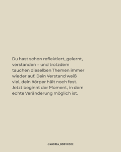Übersicht der Lösungen durch Body-Code™ Begleitung: emotionale Altlasten, körperliche Spannungen, Unterbewusstsein.