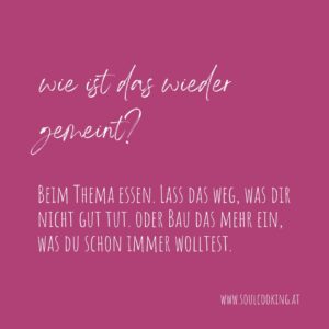Veränderung soulcooking mentalhealth andrea sojka