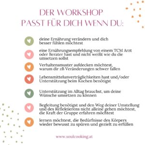 workshop soulcooking gesundheit selbstbestimmt