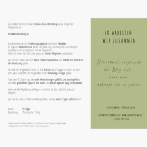 online soul coaching andrea sojka soulcooking