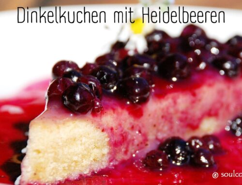 Rezept: Dinkelkuchen mit Heidelbeeren