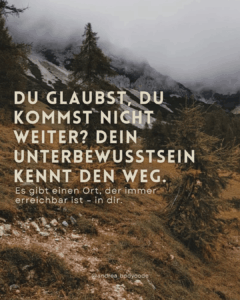 Erfahrung mit dem Body Code text auf einem Bild, das einen Berg zeigt