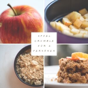 apfelcrumble 2 personen soul cooking andrea sojka