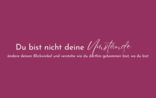 Blickwinkel verändern