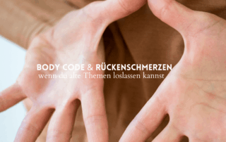 rueckenschmerzen und body code