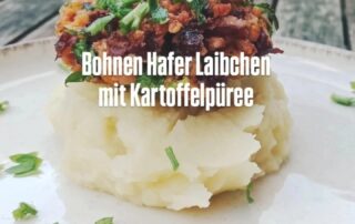 bohnen hafer laibchen mit Kartoffelpüree Soul Cooking