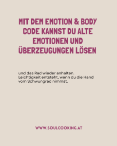emotionen loslassen