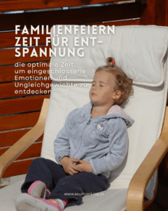 Familienfeiern, Zeit für Entspannung