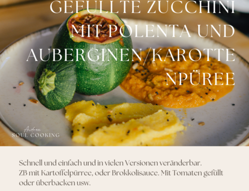 gefüllte Zucchini