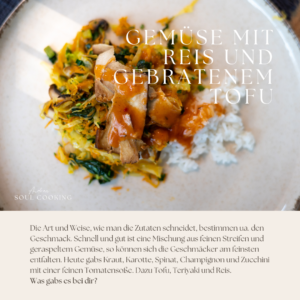 kochkurs kochen essen kinder beratung workbook ernährung vegan vegetarisch soul cooking andrea sojka persönlichkeit entwicklung wachstum kochen tcm gesundheit selbstbestimmt