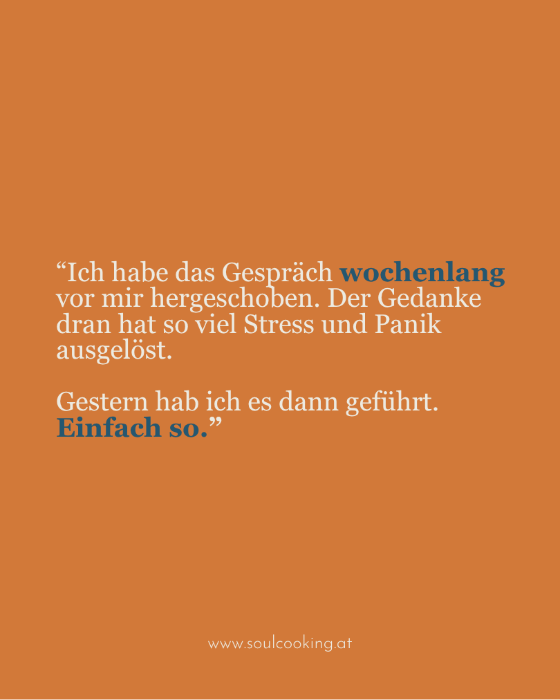 Schwierige Gespräche scheinen auf einmal ganz einfach