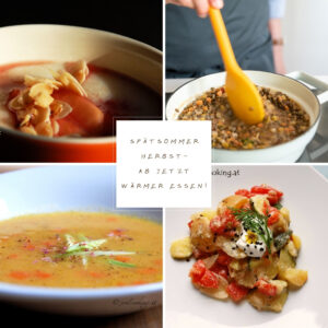 Collage mit wärmenden Rezepten von Soul Cooking