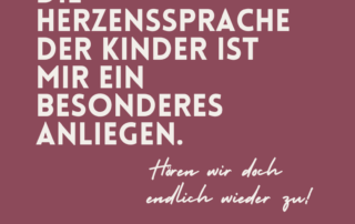 herzenssprache der kinder und jugendlichen