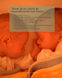 Kaiserschnitt und Narbenentstörung Body Code