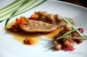 gedämpfte Teigtaschen