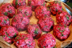 bunte Semmelknödel