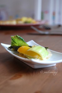 Orangen Pak choi