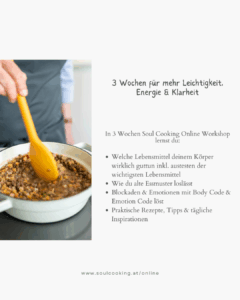 online Workshop soul cooking