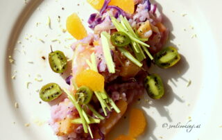 reis mit ananas kiwi und rotkraut soulcooking andreasojka workshop