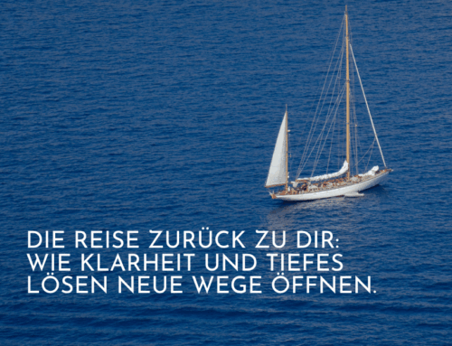 Zeit nehmen zum Wirken lassen.