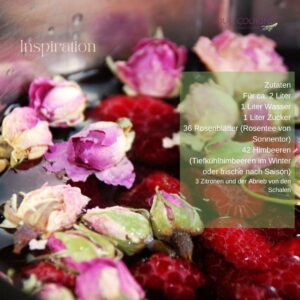 Rosensirup Inspiration Soul Cooking Andrea Sojka