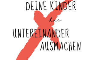 Kinder beim Streiten helfen