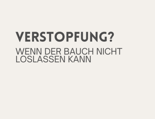 Verstopfung? Lass los.