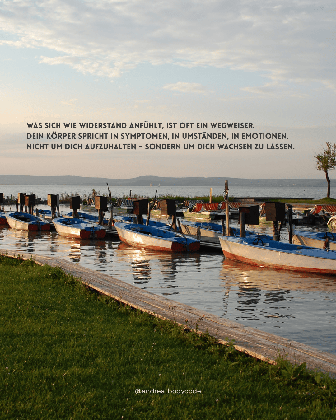 Widerstände im Leben sind oft Hinweise