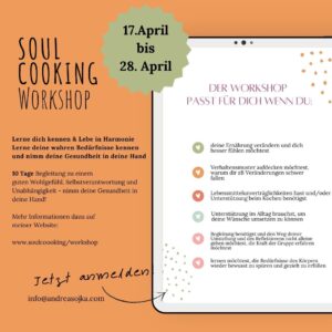 workshop andrea sojka soulcooking ernährung