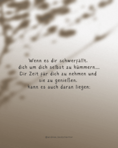 zeit für dich